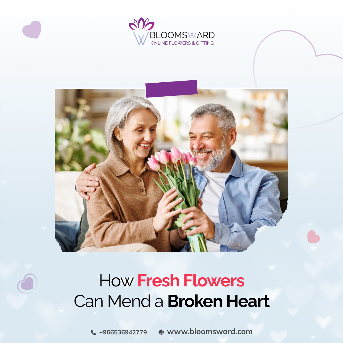 How Fresh Flowers Can Mend a Broken Heart