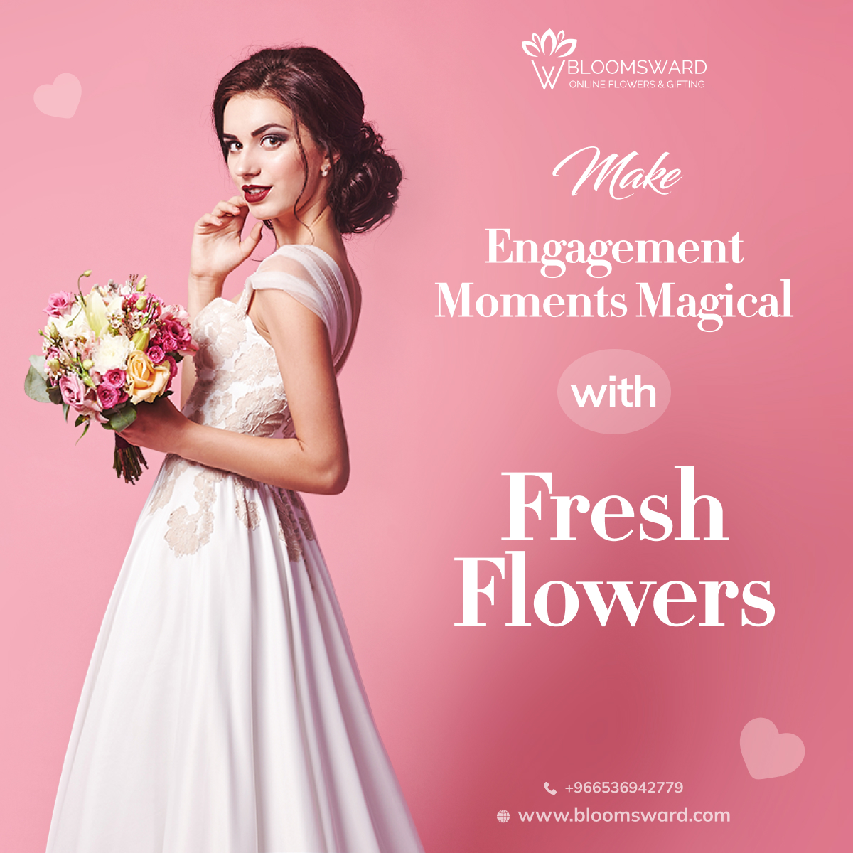 Make Engagement Moments Magical with Fresh Flowers