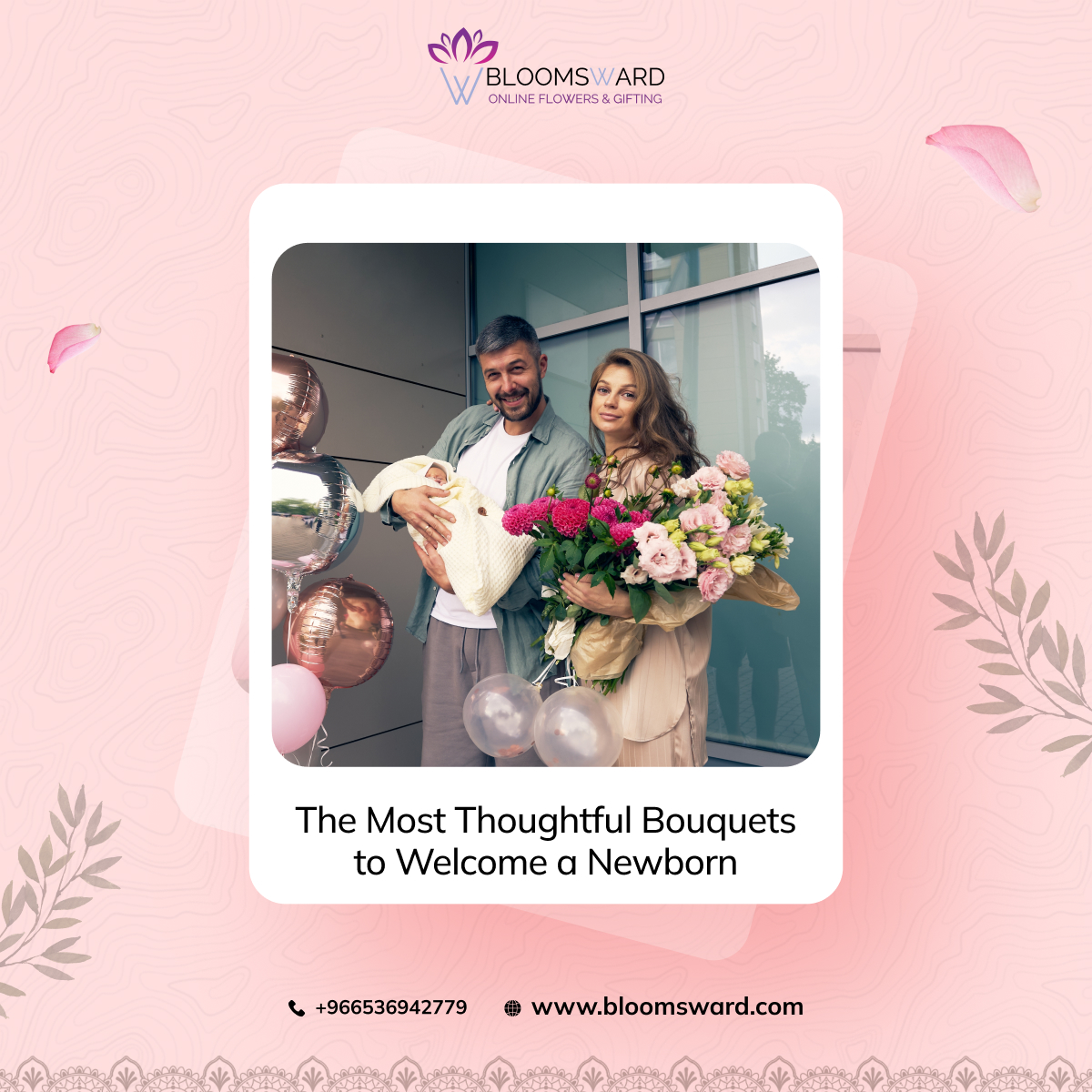 The 5 Perfect Bouquets for Welcoming a Newborn