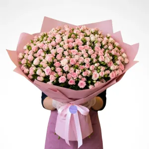 Bloomsward Grandeur - 80 pink Baby rose