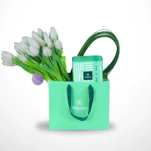 Patchi Box With 20 Tulips - 500 gm