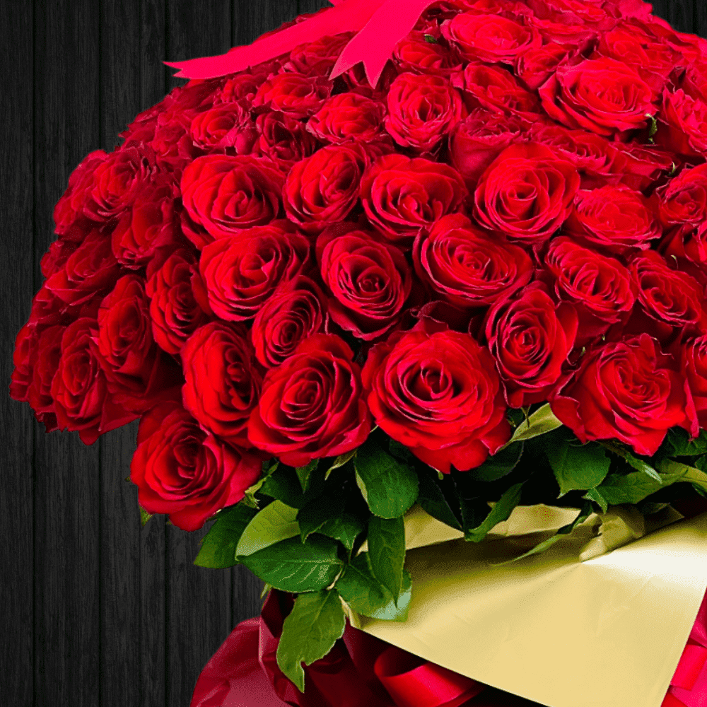 The Glory of Love - 200 Red Rose