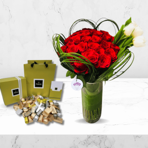 فازة ورود الحب