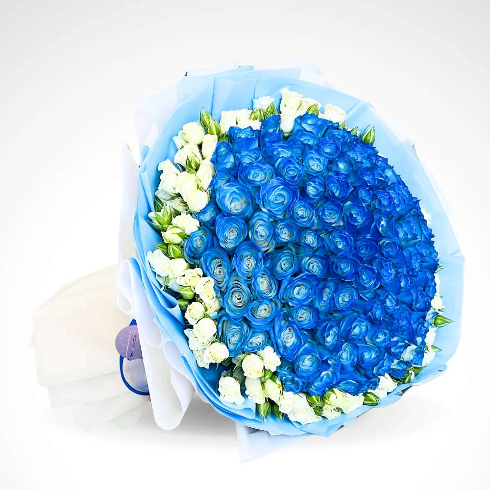 Shining emotions - Blue roses