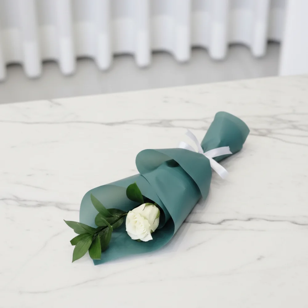Saudi National Day Single Rose