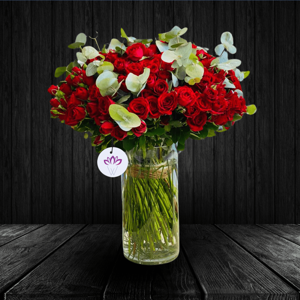 The tenderness of Love - 50 stems baby rose