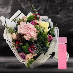 Pinkish Feathers combo