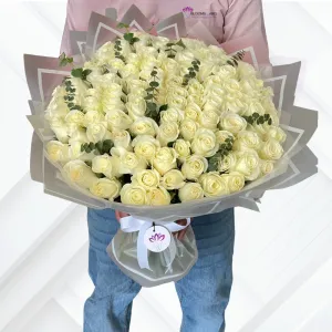 The Preciously present - 150 White Rose